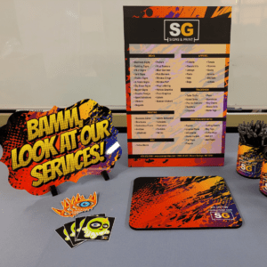 Custom Projects from our Print Shop